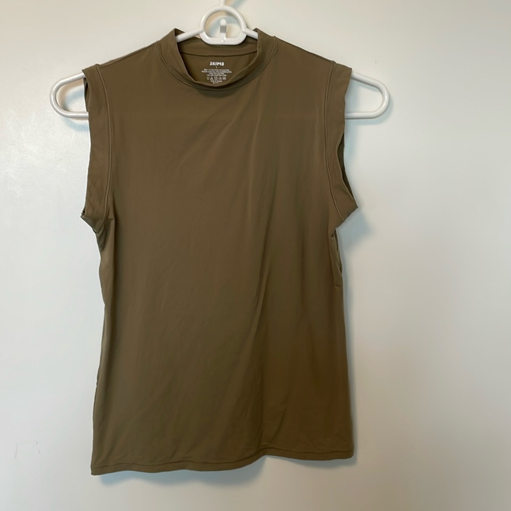 Skims Women's Sleeveless Top - Olive